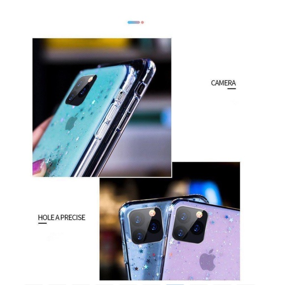 🎉3 FOR $20💕iPhone 11 Pro Silver Star Case💕 - Picture 6 of 14